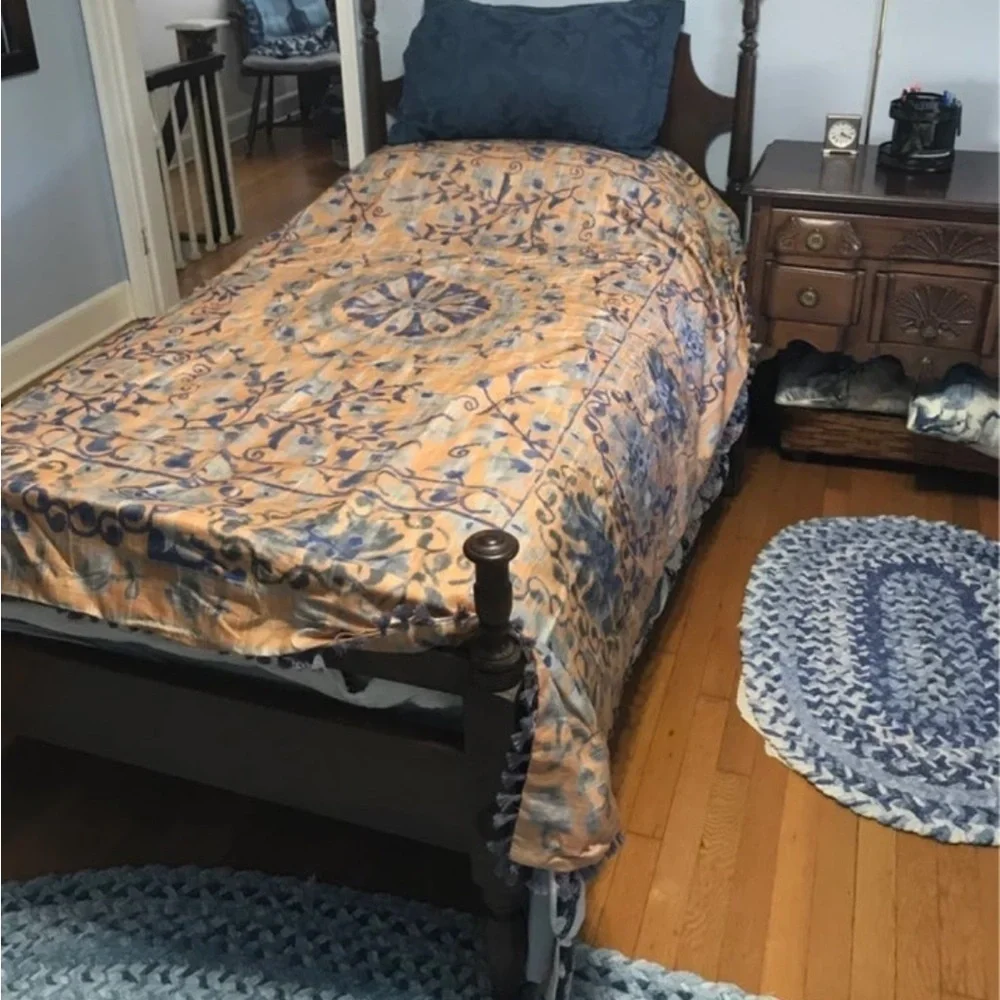 Urban Outfitters Lina Tassel Twin Duvet Cover New